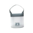 thumbnail image 2 of Bolsa de maquillaje transparente Fernando de TPU cosméticos portátil con asa a prueba de polvo multipropósito Gris, 2 of 8