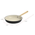 thumbnail image 6 of Beautiful 10-Inch Cast Enamel Fry Pan, Black Sesame by Drew Barrymore, 6 of 6