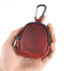 thumbnail image 3 of Monedero de cuero para estudiantes, cartera pequeña de cuero genuino, bolsa de almacenamiento multifuncional, monedero con colgante y cremallera, 3 of 3