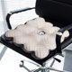 thumbnail image 3 of Cojín para asiento de estudiante de 40 x 40 cm | Cojín de cadera de terciopelo cristal transpirable | Cojín de suelo grueso y antideslizante | Soporte para silla de oficina, dormitorio, coche y, 3 of 3