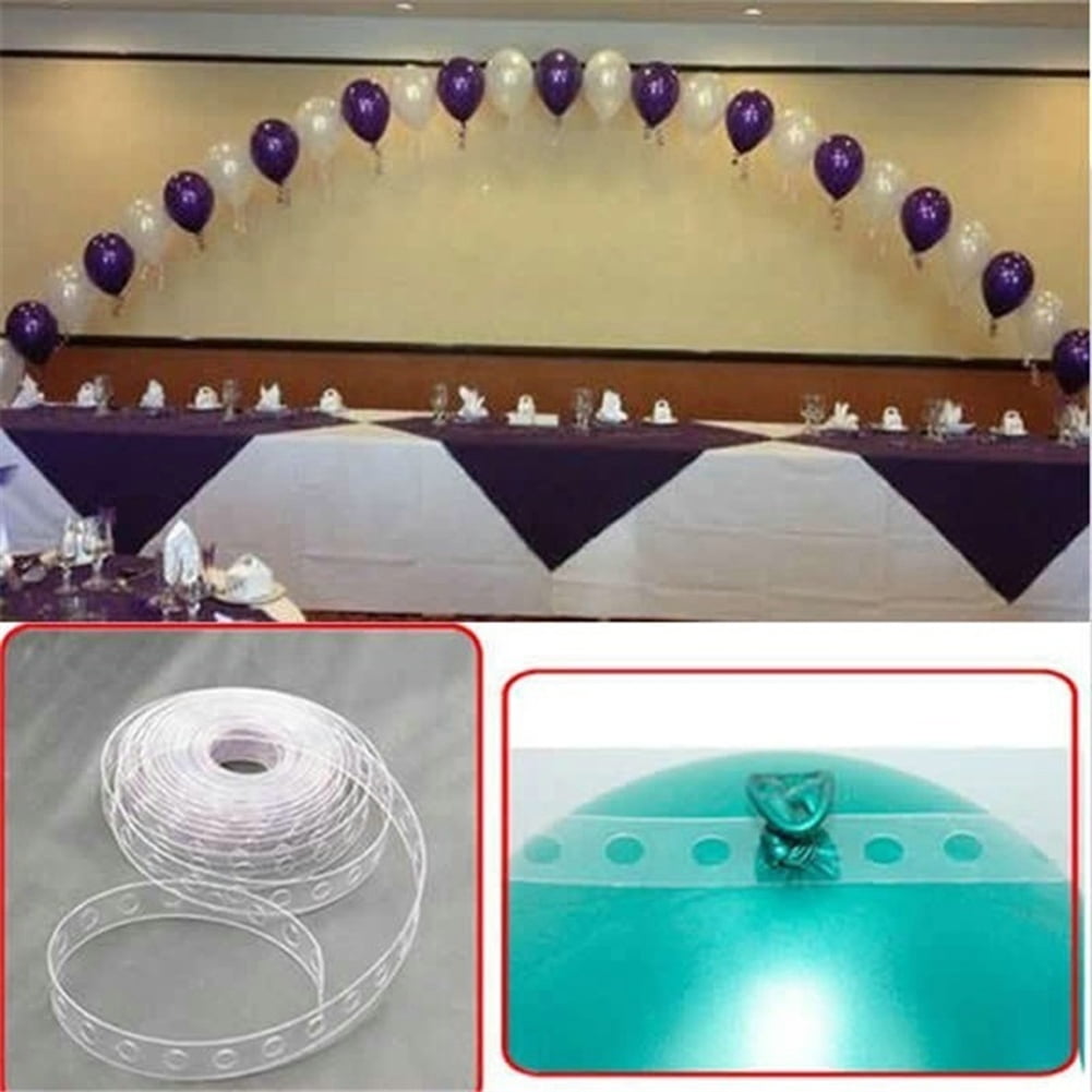 5m Useful Balloon Chain Tape Arch Connect Strip for Wedding Birthday Party Decor
