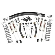 Rough Country 4.5" Lift Kit w/V2 Shocks for 84-01 Jeep Cherokee XJ 4WD - 62370