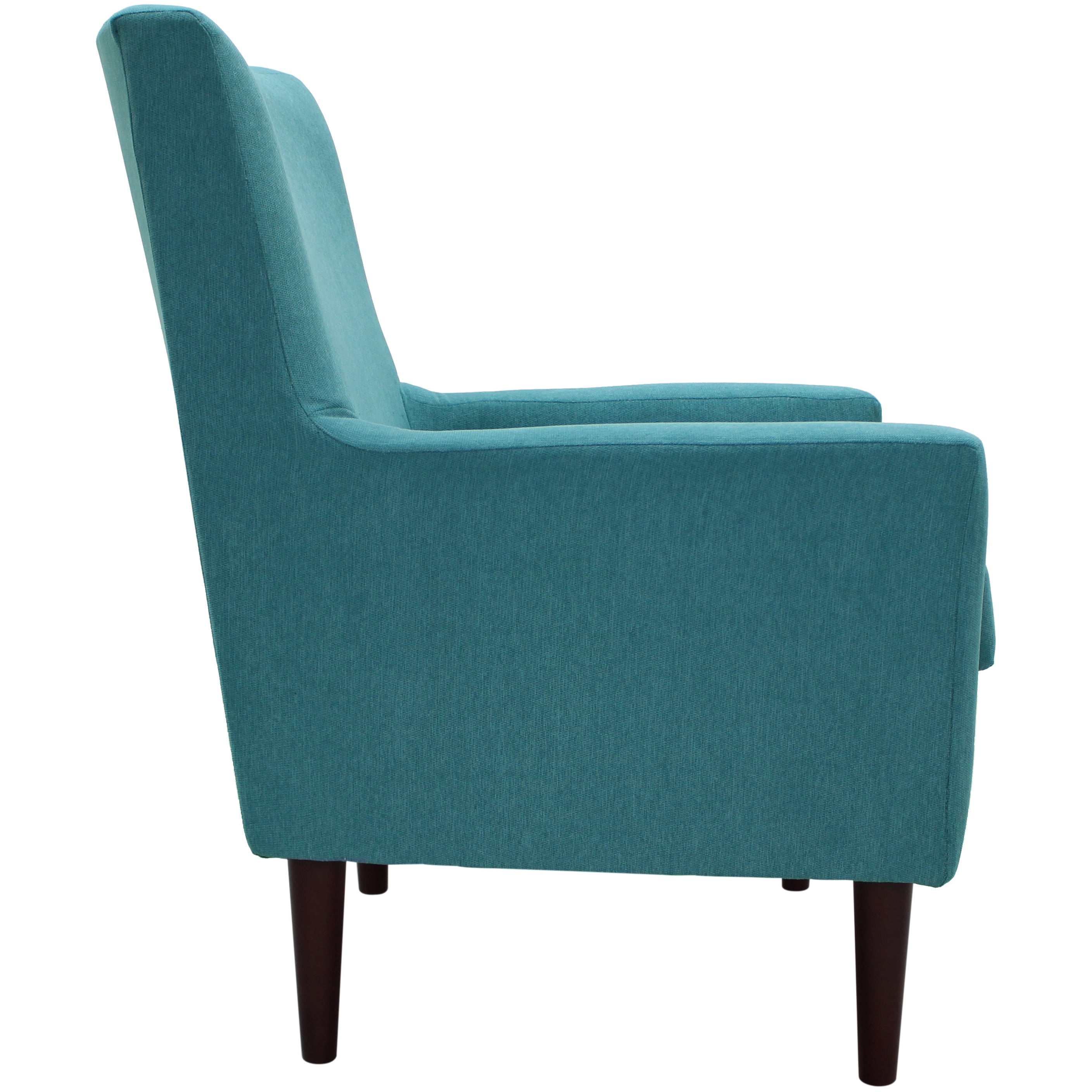 Fox Hill Trading Emma Lounge Chair, Turquoise
