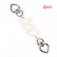 thumbnail image 4 of 2Pcs Pearl Chain Accessories Smooth Imitation Pearl Phone Chain Straps, 4 of 7