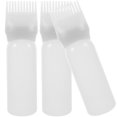 thumbnail image 5 of 3pcs Root Comb Applicator Bottle Hair Oil Applicator Bottle Hair Dye Comb Bottle, 5 of 7