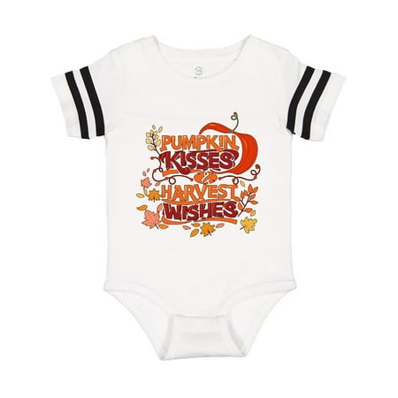 

Inktastic Pumpkin Kisses Gift Baby Boy or Baby Girl Bodysuit