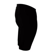 Men's Sublimation Print Gel 3-D Padded Cycling Biking Short (XL, Black)