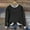 Black, variant on Holzkary Sweatshirts for Women Hoodies Women's Contrasting Color Casual Long Sleeved Round Neck Sweatshirt Graphic Printed Pullover Top Comfy Fall Winter Outfits Clothes 2025 Fashion Black L
