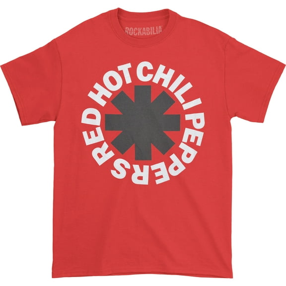 Red Hot Chili Peppers - Black Asterisk Mens T Shirt