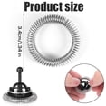 thumbnail image 2 of 2pcs Spring Coils for Nespresso Aeroccino 3/4 / Plus Whisk, Stainless Steel Milk Frother Whisk Spiral Coils Ring Replacement Parts for Nespresso Milk Frother Whisks Accessories, 2 of 4