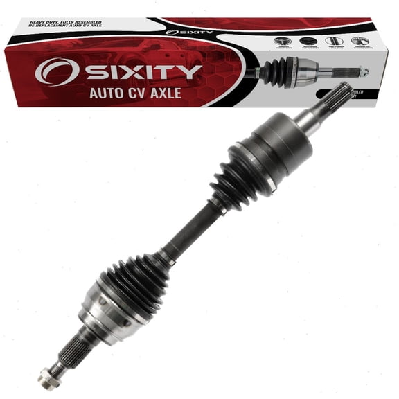 Sixity Front Right CV Axle compatible with Hummer H3 2006-2010 - Passenger Side Complete Axle Shaft Assembly