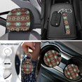 thumbnail image 4 of Uorisanigo Southwest Aztec 18 PCS Car Accessories, Universal Auto Seat Protector Seatbelt Strap Pad Center Console Cover Steering Covers Cup Holders Coasters Handbrake Gear Shift Headrest Cushion, 4 of 7