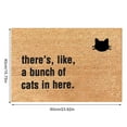 thumbnail image 2 of 16x24 IN Coir Door Mat Indoor Bedroom Decor Outdoor Door Mats for Outside Entry Runner Rugs for Hallway Front Door Entrance Mat Mat for Outside Entry Way Doormat, Non Slip Back Low Profile, 2 of 6
