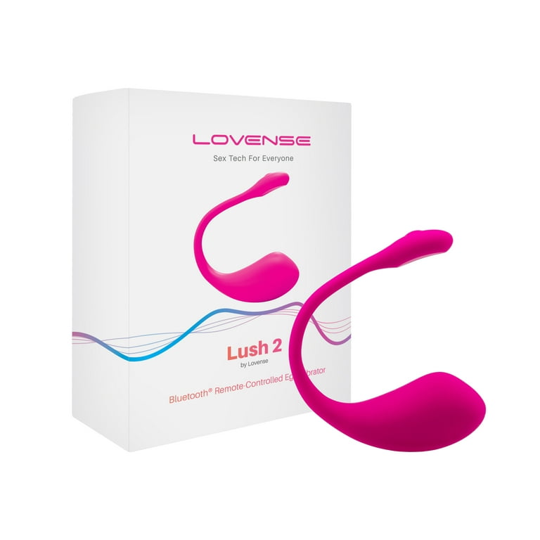 LOVENSE Lush 2 Bullet Vibrator, Redesigned Powerful & Quiet, Pink, Size No Size -