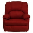 thumbnail image 6 of Flash Furniture Contemporary Montana Microfiber Suede Rocker Recliner, Multiple Colors, 6 of 6