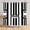 Black and white, variant on Lfeey Geometric Round Modern Shower Curtain, Mid Century Abstract Boho Bathroom Curtain with Hooks, 72x72 inches