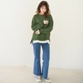 thumbnail image 4 of WEAIXIMIUNG Sweatshirts à Col Rond pour Femmes, Designs Mignons, Sweatshirts Décontractés à Manches Longues, Tunique Légère à Col Rond, Pulls d'Automne, 4 of 6