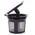 thumbnail image 3 of Chok Tasses K Réutilisables pour Filtres à Café Universels Rechargeables pour Cafetière à Portion Individuelle, Lot de 3 Dosettes Réutilisables, Noir, 3 of 5