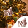 thumbnail image 1 of 26 English Letter Christmas Ornament Christmas Tree Decoration 2D Acrylic Decoration Car Rearview Mirror Ornament, 1 of 5