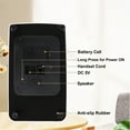 thumbnail image 6 of Voice Recording Audio Guest Book – Guest Book Phone for Weddings, Bridal Showers, Anniversaries | Retro Telephone Voice Recorder | USB Rechargeable Memory Phone | Unique Wedding Gift (Green), 6 of 7