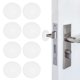 thumbnail image 1 of 8 Pcs 2 Pulgadas Topes de Puerta para Protector de Pared Bumpers de Pomo de Silicona Blancos, 1 of 1
