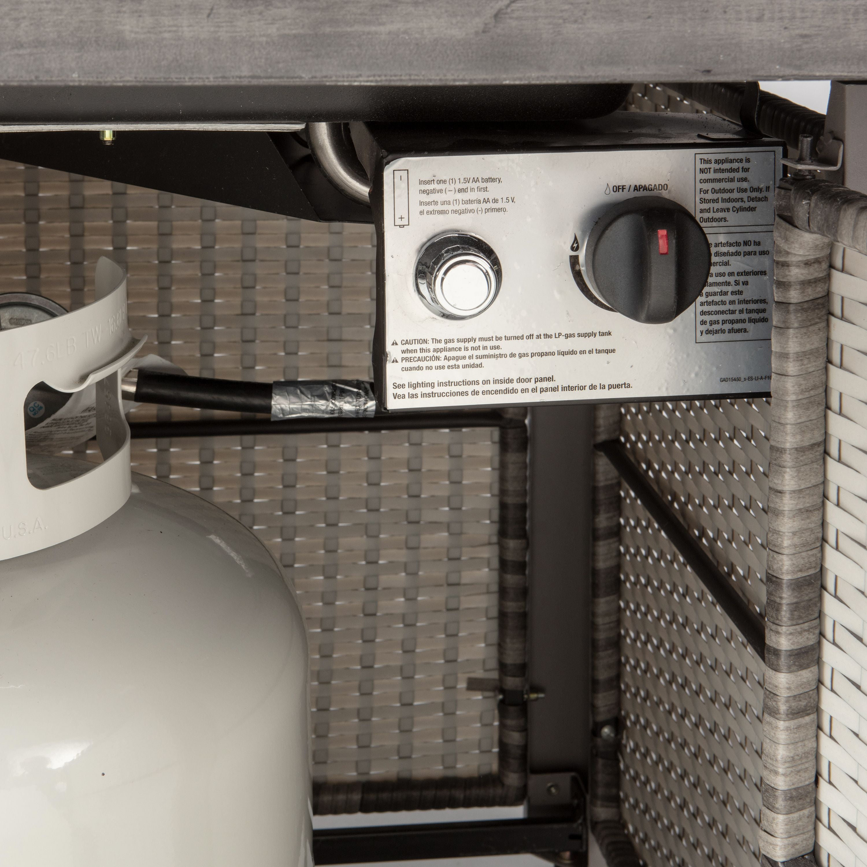 The Kingston Endless Summer Lp Gas Outdoor Fire Pit Walmart Com Walmart Com