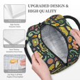 thumbnail image 3 of Balery Colorful Hippie Pattern Lunch Bag Women, Lunch Box, Lunch Bag, Small Leakproof Lunch Tote Large Capacity Reusable Insulated Cooler Lunch Container-One Size, 3 of 6