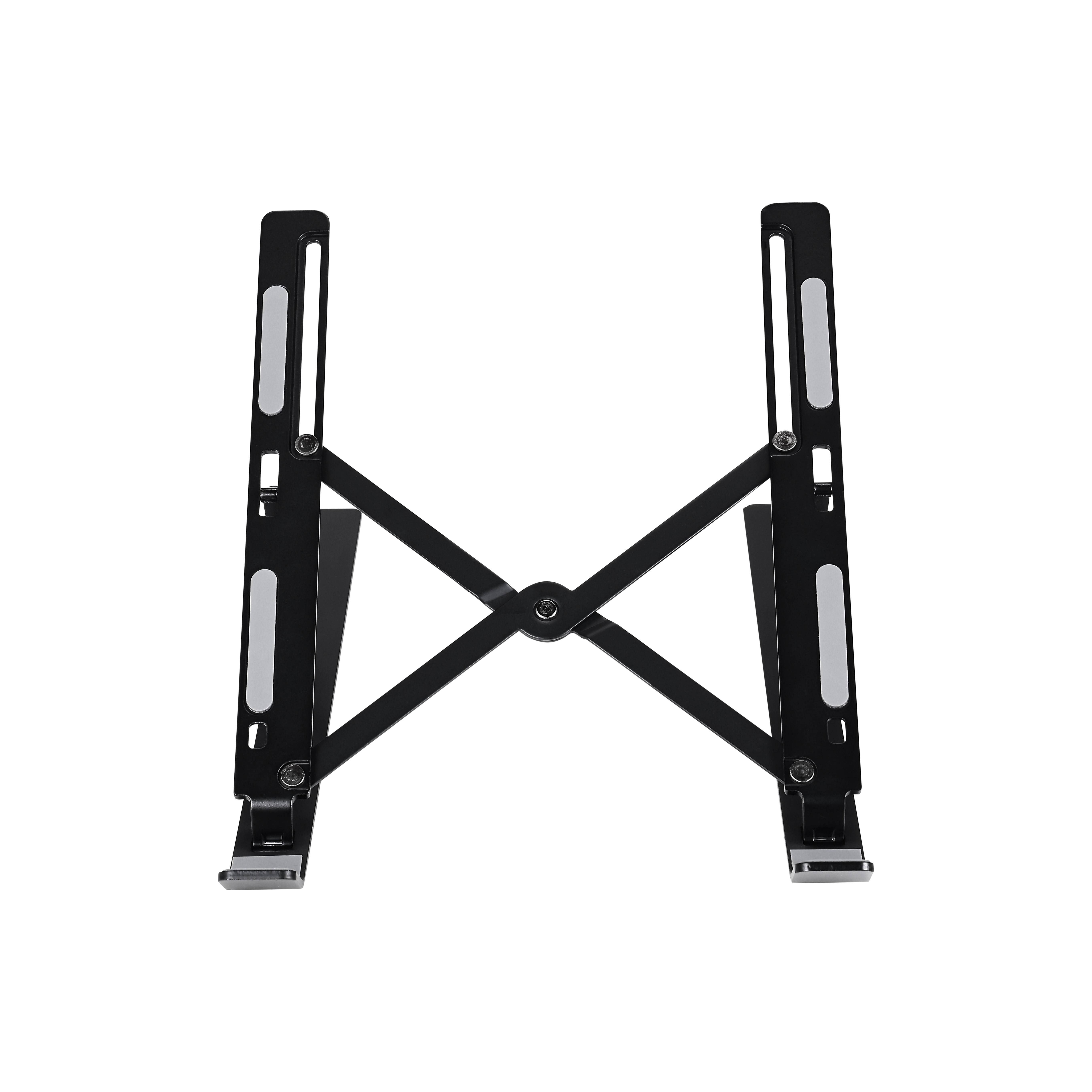 Incipio Portable Laptop Stand, Foldable Aluminum Laptop Riser with Adjustable Angles, Anti-Slip & Ventilated Design, Lightweight Travel Laptop Stand for Up to 16” Laptops & Tablets