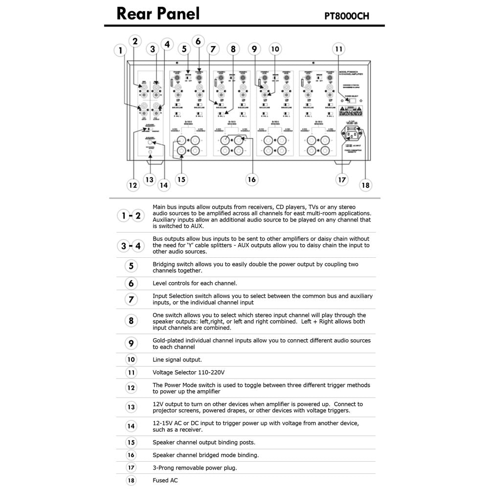 pyle 8000 watt amplifier