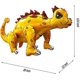 thumbnail image 2 of Inflatable Dinosaur Animal Balloons for Birthday Party Shower (Ankylosaurus yellow), 2 of 4