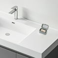 thumbnail image 4 of Caja de jabón para baño de fábrica directa con tapa, drenaje conectado, impresión europea, jabonera verde, 4 of 6