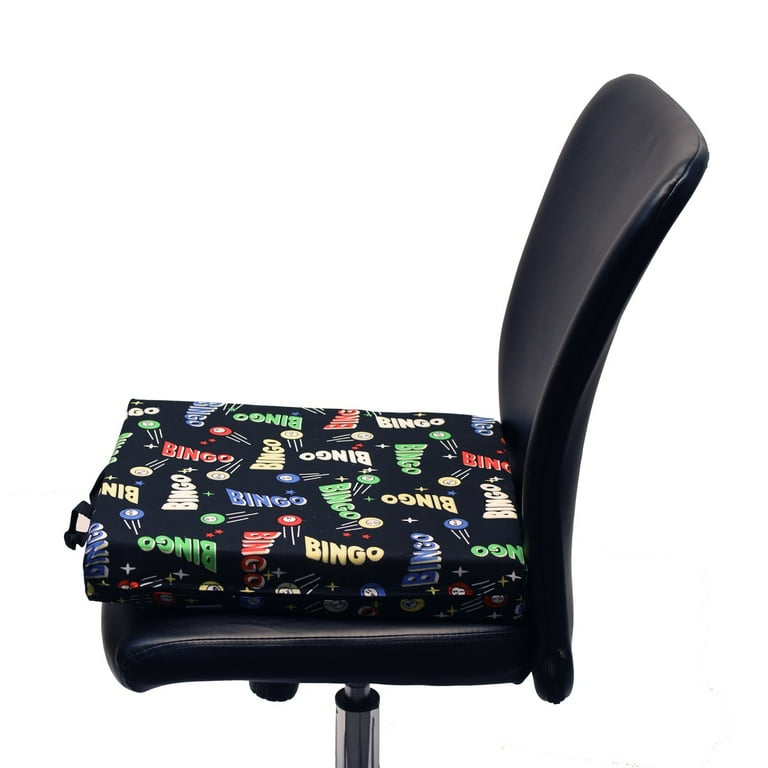 Foam Patterned Bingo Game Stadium Portable Travel Seat Cushion