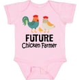 thumbnail image 3 of Inktastic Future Chicken Farmer Childs Boys or Girls Baby Bodysuit, 3 of 5