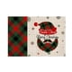 thumbnail image 2 of Manteles individuales de lino con estampado navideño | Manteles navideños multicolores con diseño de Papá Noel y copos de nieve | Decoración festiva para el hogar, mesas navideñas, colgantes de, 2 of 6