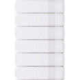 thumbnail image 1 of Serviettes à Main Douces Premium 6 Pack Blanc, 1 of 6