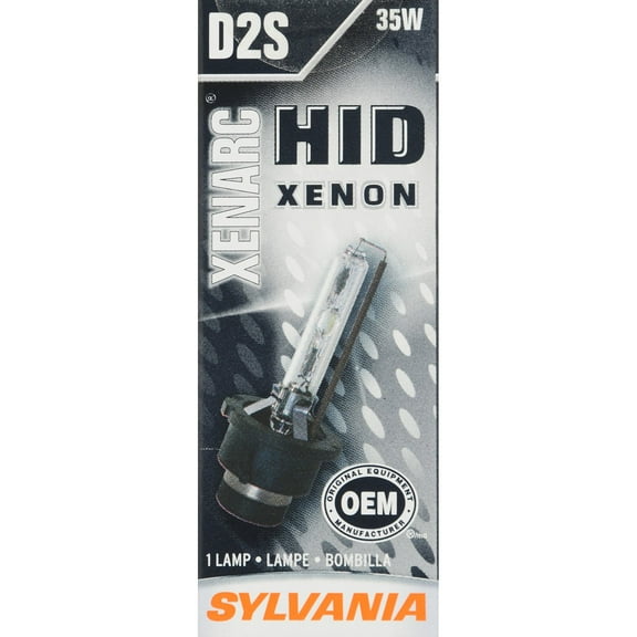 Sylvania D2S High Intensity Discharge 35W Blue/White HID Automotive Bulb