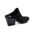 thumbnail image 3 of Aqua College Womens Nia  Suede Slip On Mules, 3 of 5