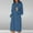 Blue, variant on Miqool Oversized Hoodie Dress for Womens Hoodies Pullover Long Sleeve Midi Sweatshirt Dresses Casual Fall Winter Lounge Dress with Pocket