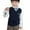 Blue, variant on Boys Knit Sweater Vest, Warm V-Neck Pullover for Layering, Casual & School Uniform, Autumn and Winter Daily Wear
