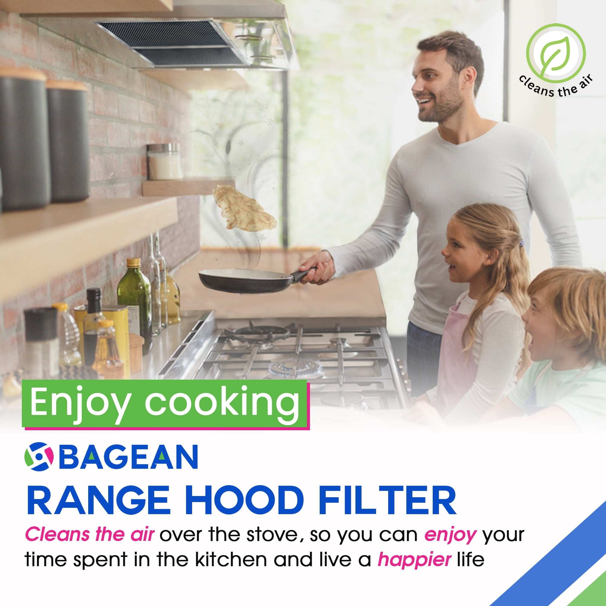 Range Hood Charcoal Filter Replacement Fits 15.29” x 10.86” BPPF30 Broan Range Hood Filter - Carbon Filter for Ductless Range Hood - Filters and Freshens the Air Over the Oven (2-Pack)