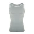 thumbnail image 6 of LELINTA Men Sleeveless Body Slimming Abdomen Compression Shirt Vest Body Shaper TaLELINTA Top Undershirt-Size M-3XL, 6 of 8