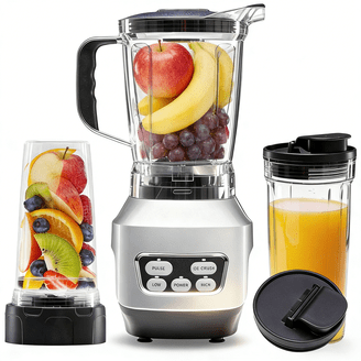 Kitchen in the box 68 oz High-Power Countertop Blender, 1450W (2