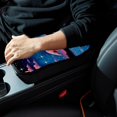 thumbnail image 6 of Flamingo Soft Furry Printed Car Armrest Cover Pad 12.5x8.2 Inch - Comfortable Armrest Accessory, 6 of 6