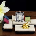 thumbnail image 2 of EXHUMKY Miniature Tea Set Model 1 Set Golden Alloy for Children and Mini Dollhouse Lovers, 2 of 8