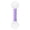 Purple, variant on 6Pcs Plush Cat Chew Toys, 5.9in Soft Squeaky Cotton Swabs Shaped Teething Toys, Durable Interactive Kitten Toys for Indoor Cats Teeth Cleaning, Purple