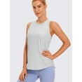thumbnail image 2 of Musculosa CRZ YOGA Racerback sin mangas plateada XL, 2 of 5