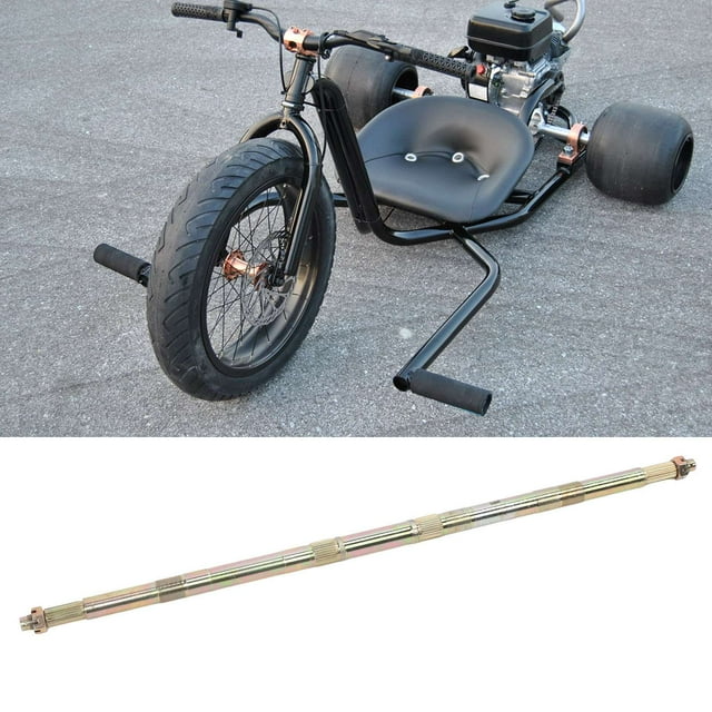 Eje Trasero Go Kart, 23T 32T 920 Mm Reemplazo Del Eje Trasero Antigrietas ATV Estabilidad Mejorada aleación De Acero Alta Dureza Mayor Soporte De Potencia Para Triciclo De Deriva