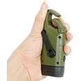 thumbnail image 3 of Hand Crank Rechargeable Flashlight, Solar Led Flashlight, Dynamo Flashlight, Outdoor Emergency Light, 3 of 4