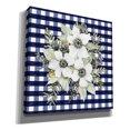 thumbnail image 2 of Epic Graffiti 'Navy Floral I' by Cindy Jacobs, Canvas Wall Art, 18"x18", 2 of 2