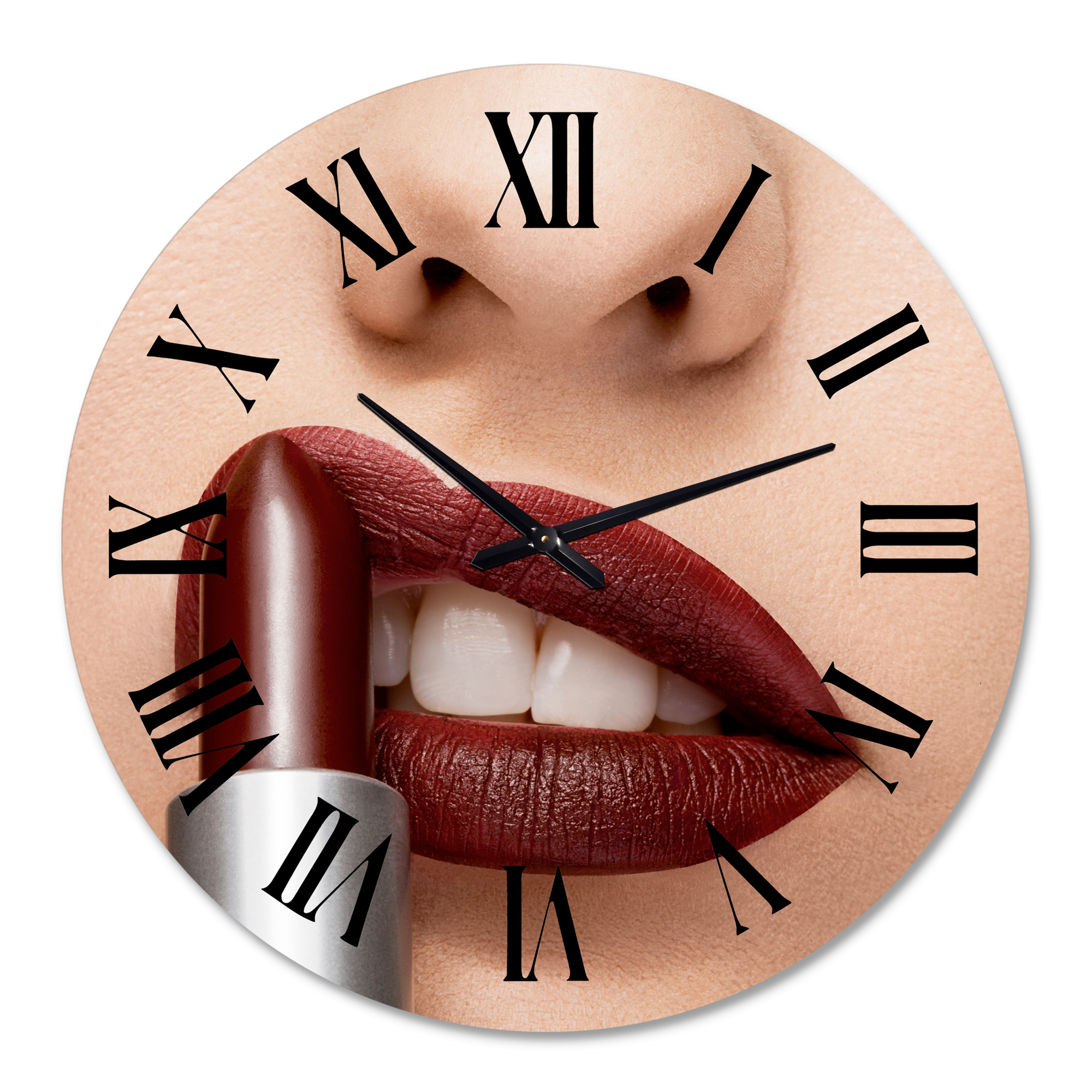 Designart 1 in Quartz Modern/Contemporary Wall Clock